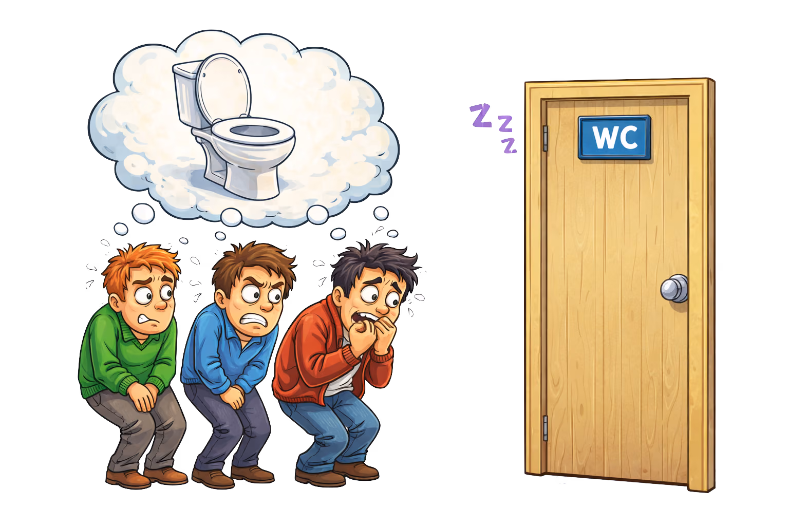 People are desperate to reach their shared goal